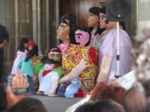 puppets Oaxaca Puppets for Carmen Alto festival
